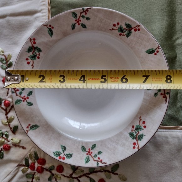 4th set of 4. Dinnerware "Home Sweet Home" memories. Sold by individual set. - Picture 7 of 16